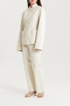 SAMUEL GUI YANG Jacket MWAW22JK06-1 Porridge MWAW22JK06